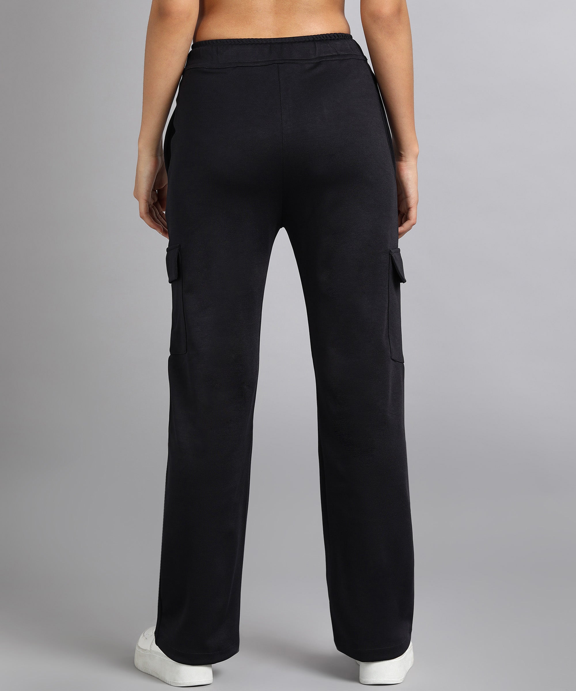 Black High Waisted Wide Leg Button Up Jeans | Parallel – motelrocks-com-us